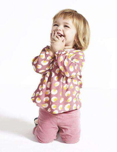 STELLA MCCARTNEY KIDS BABY PINK BLOUSE TOP 24 MONTHS