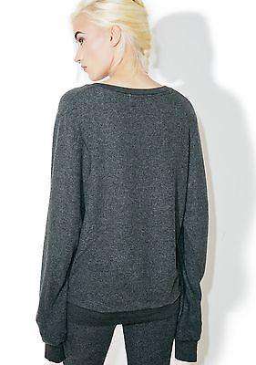 WILDFOX WRAPPING PARTY BAGGY BEACH V SWEATER SMALL