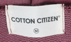 COTTON CITIZEN MILAN COTTON TERRY HOODED MINI DRESS MEDIUM