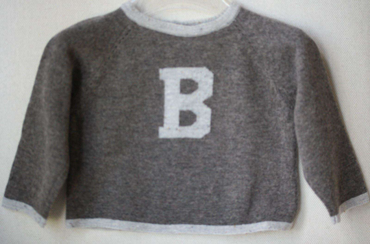 BONPOINT BABY WOOL B SWEATER 12 MONTHS