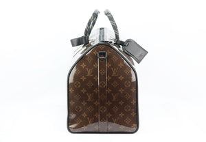 Louis Vuitton keepall 50 monogram shoulder strap Brown Leather ref.244638 -  Joli Closet