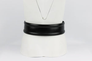 ALEXANDER MCQUEEN LEATHER WAIST BELT