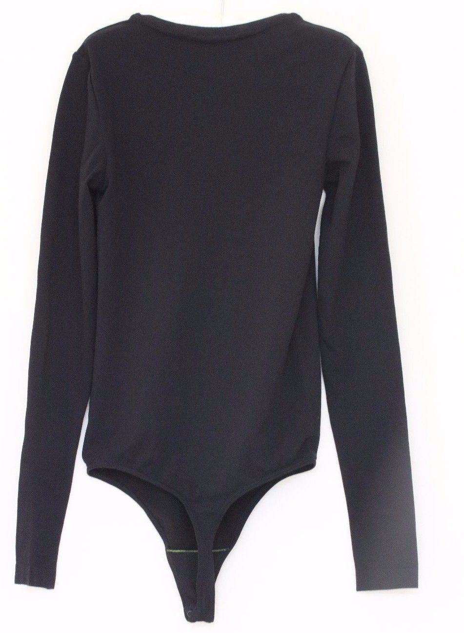 WOLFORD NEW YORK CREW NECK STRING BODY BODYSUIT SMALL