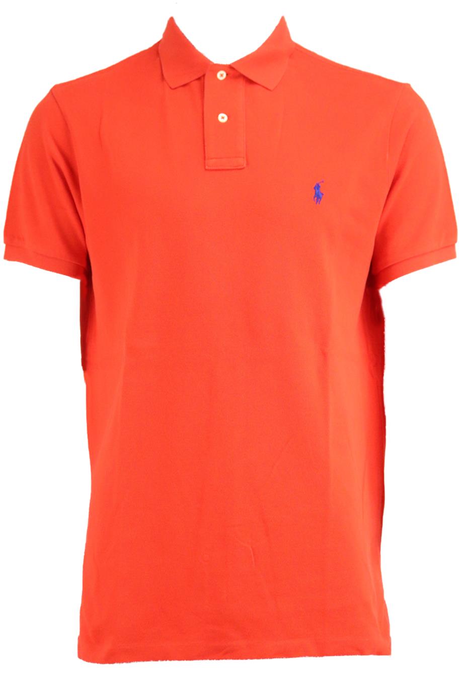 POLO RALPH LAUREN MEN'S CUSTOM FIT COTTON PIQUÉ POLO SHIRT LARGE