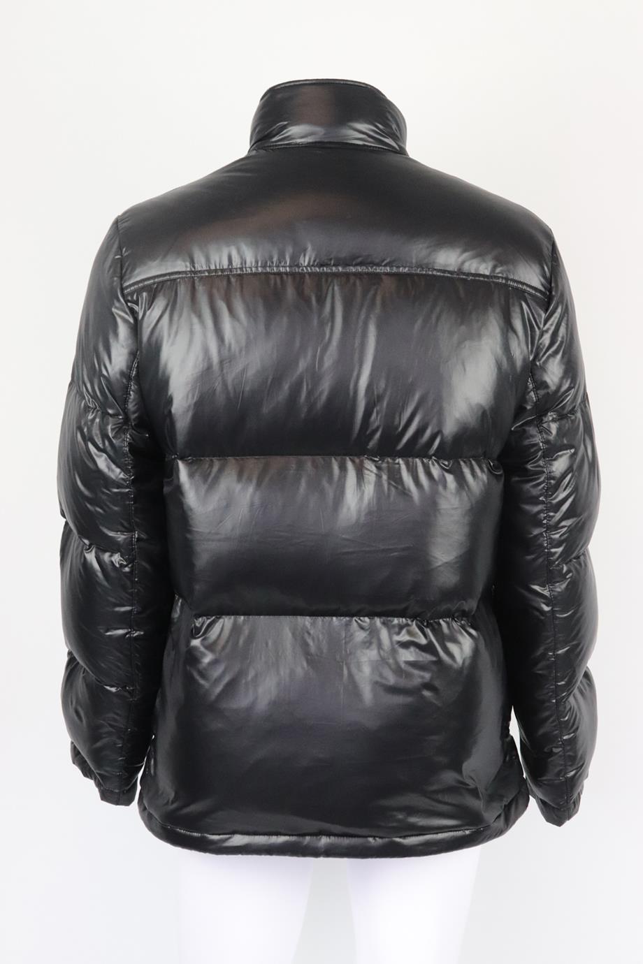 BURBERRY MEN'S QUILTED SHELL DOWN JACKET LARGE