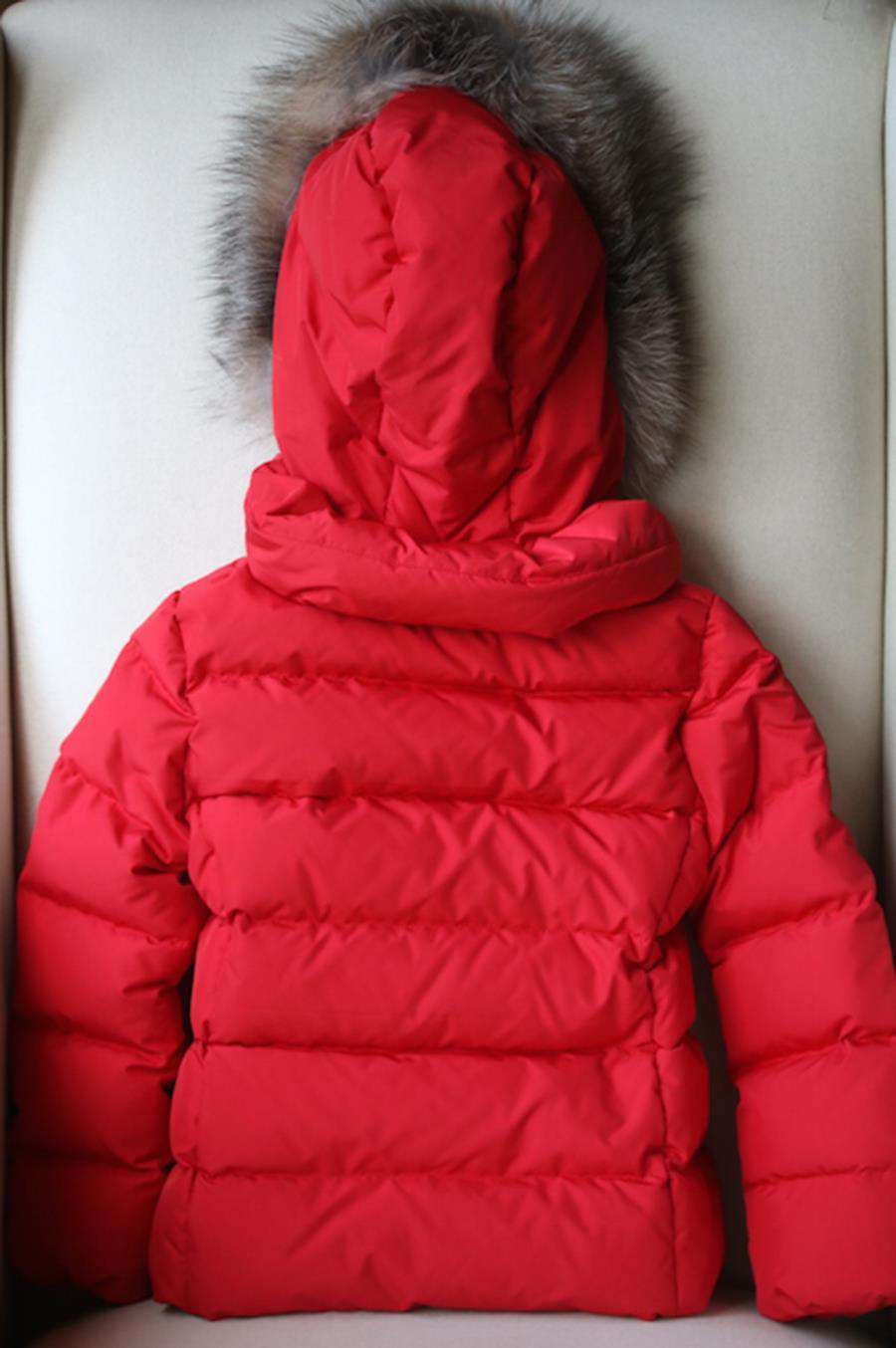 MONCLER KIDS GIRLS NANTUA DOWN PADDED SNOWSUIT 6 YEARS