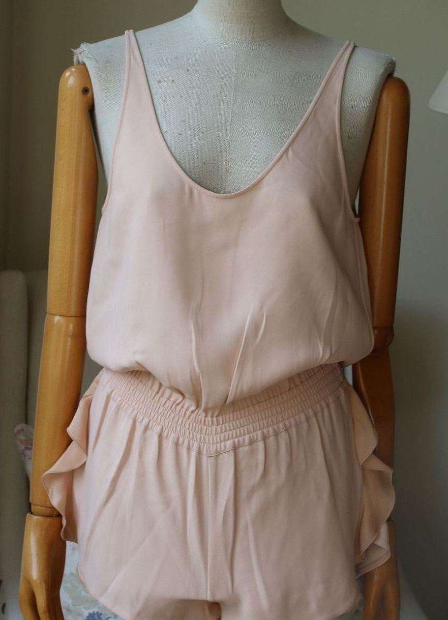 STELLA MCCARTNEY DRAPED ROMPER PLAYSUIT IT 40 UK 8