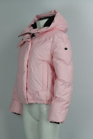 GOLDBERGH HOODED QUILTED SHELL DOWN SKI JACKET UK 10
