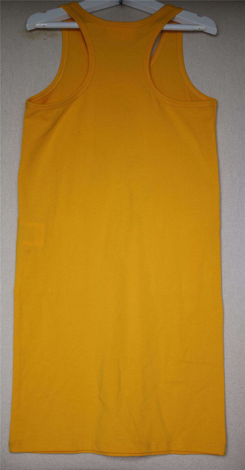 MINI RODINI GIRLS YELLOW ROSE DRESS 4-5 YEARS