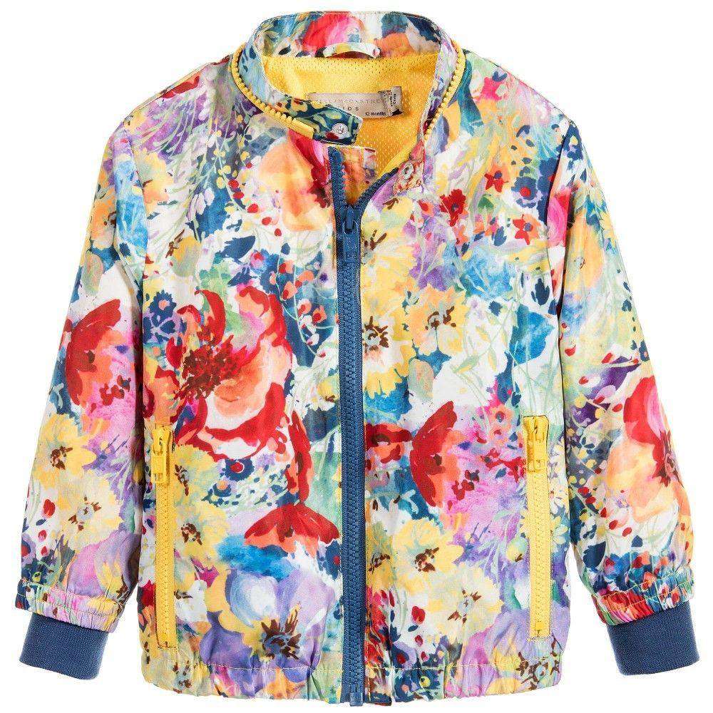 STELLA MCCARTNEY KIDS BABY GIRLS SCOUT FLORAL JACKET 3 YEARS