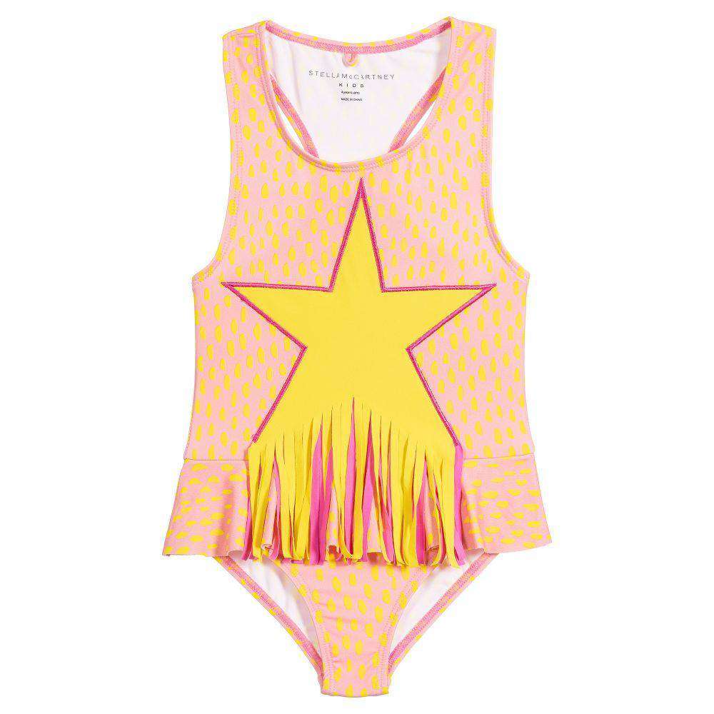 STELLA MCCARTNEY KIDS GIRLS STAR SWIMSUIT 6 YEARS