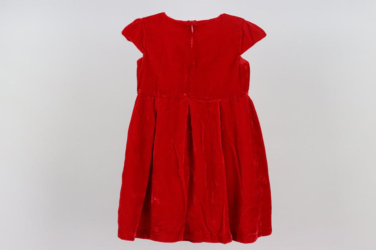 RACHEL RILEY BABY GIRLS VELVET DRESS 18 MONTHS