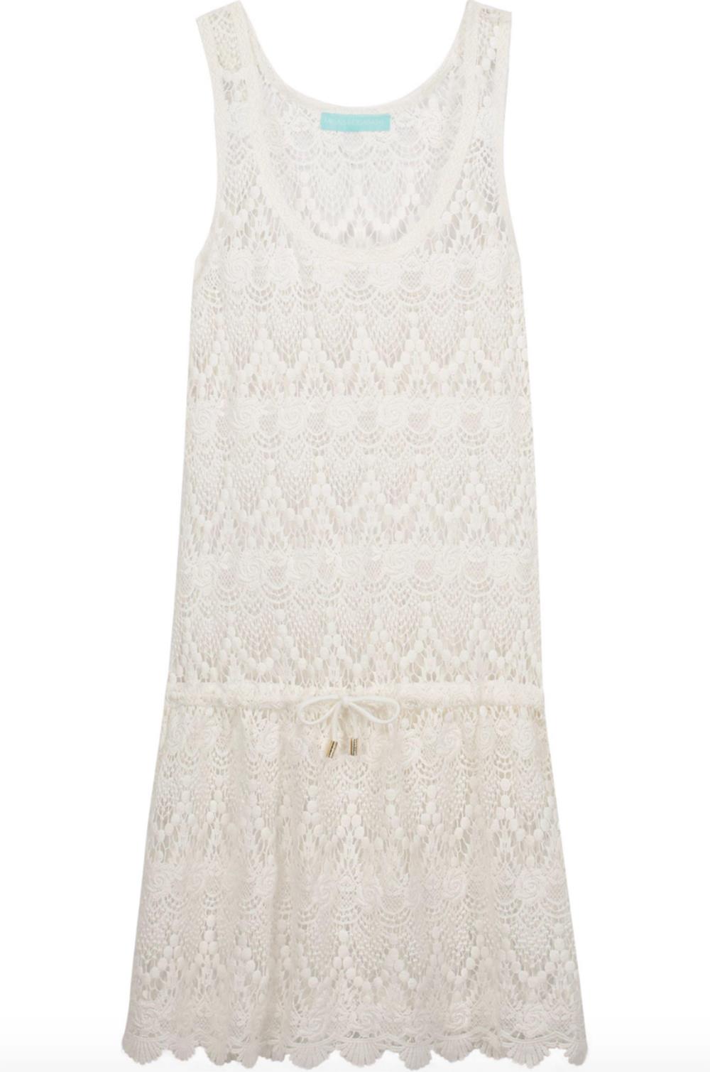 MELISSA ODABASH ALISON LACE MINI DRESS SMALL