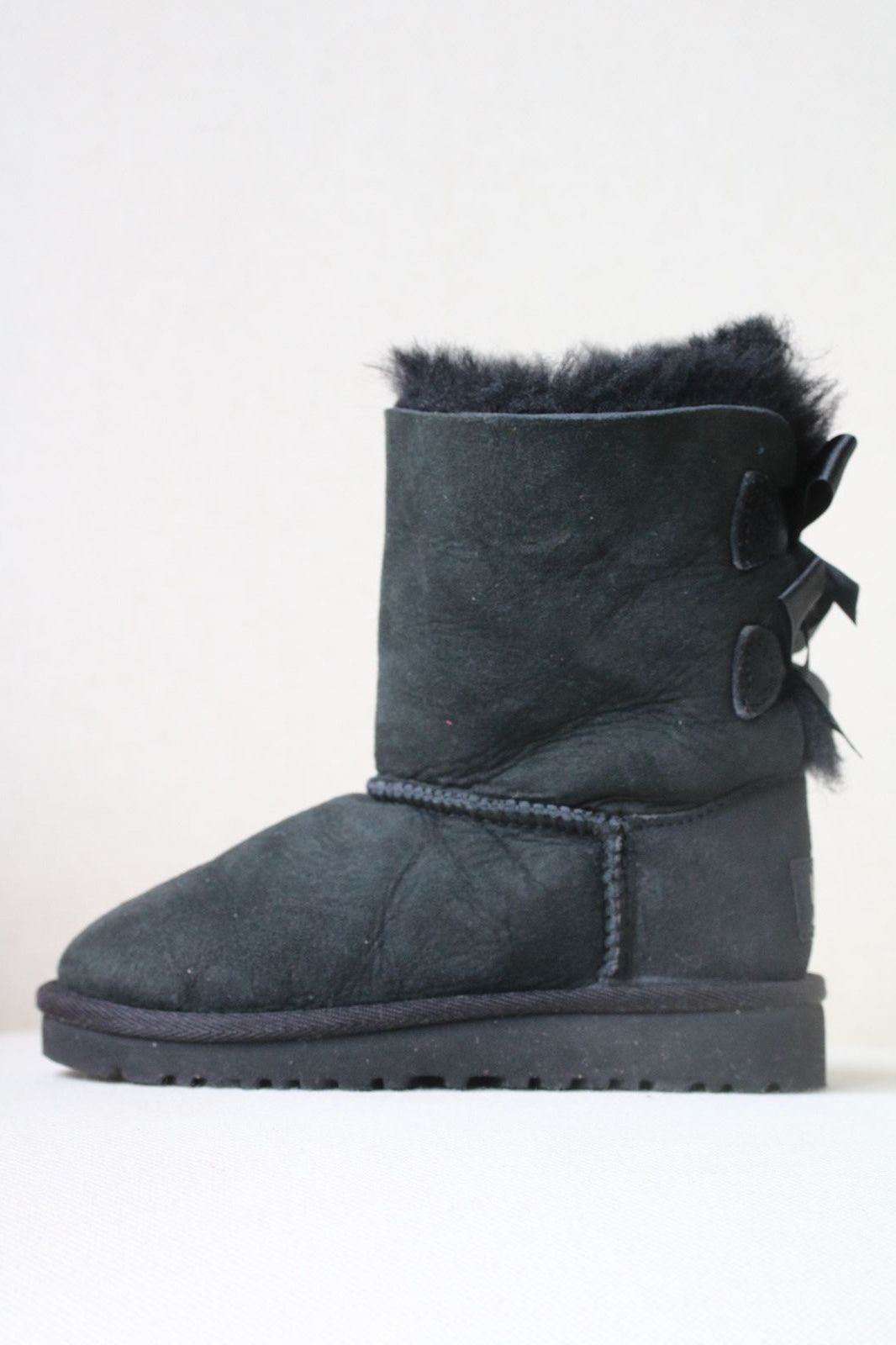 UGG AUSTRALIA BABY KIDS BAILEY BOW BOOTS EU 26 UK 8
