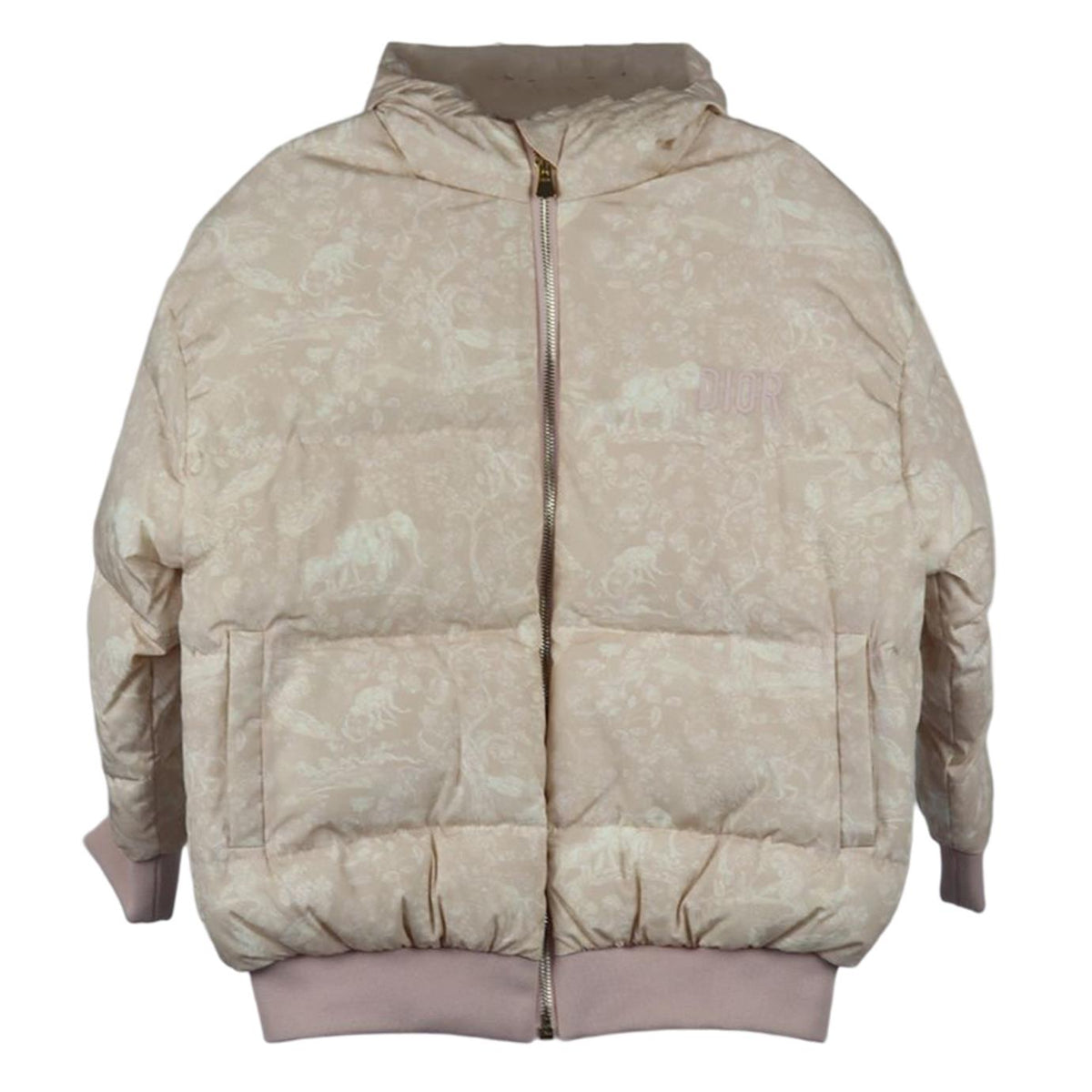 CHRISTIAN DIOR KIDS GIRLS DOWN PADDED JACKET 8 YEARS