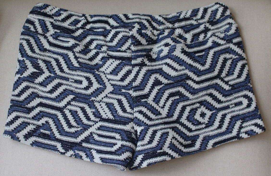 MELISSA ODABASH SHELLY IKAT PRINT SHORTS SMALL