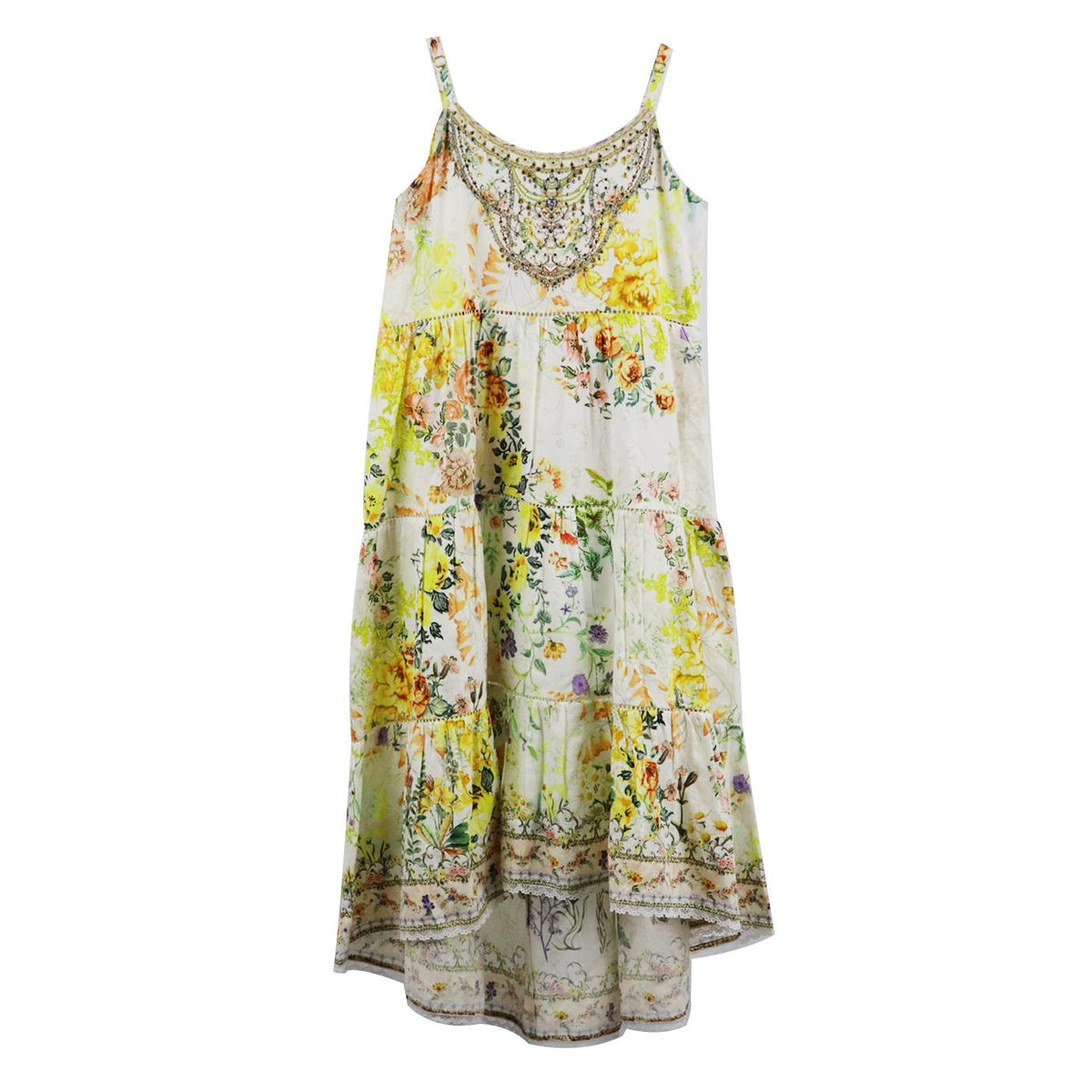 CAMILLA KIDS GIRLS FLORAL COTTON DRESS 8 YEARS