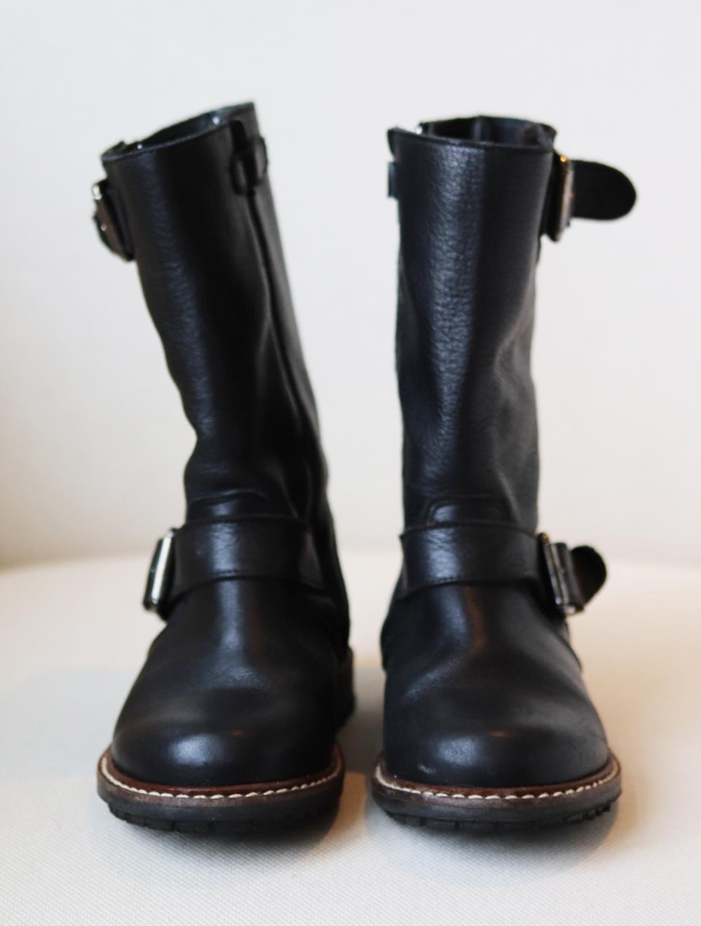 BONPOINT KIDS GIRLS LEATHER BOOTS EU 28 UK 10