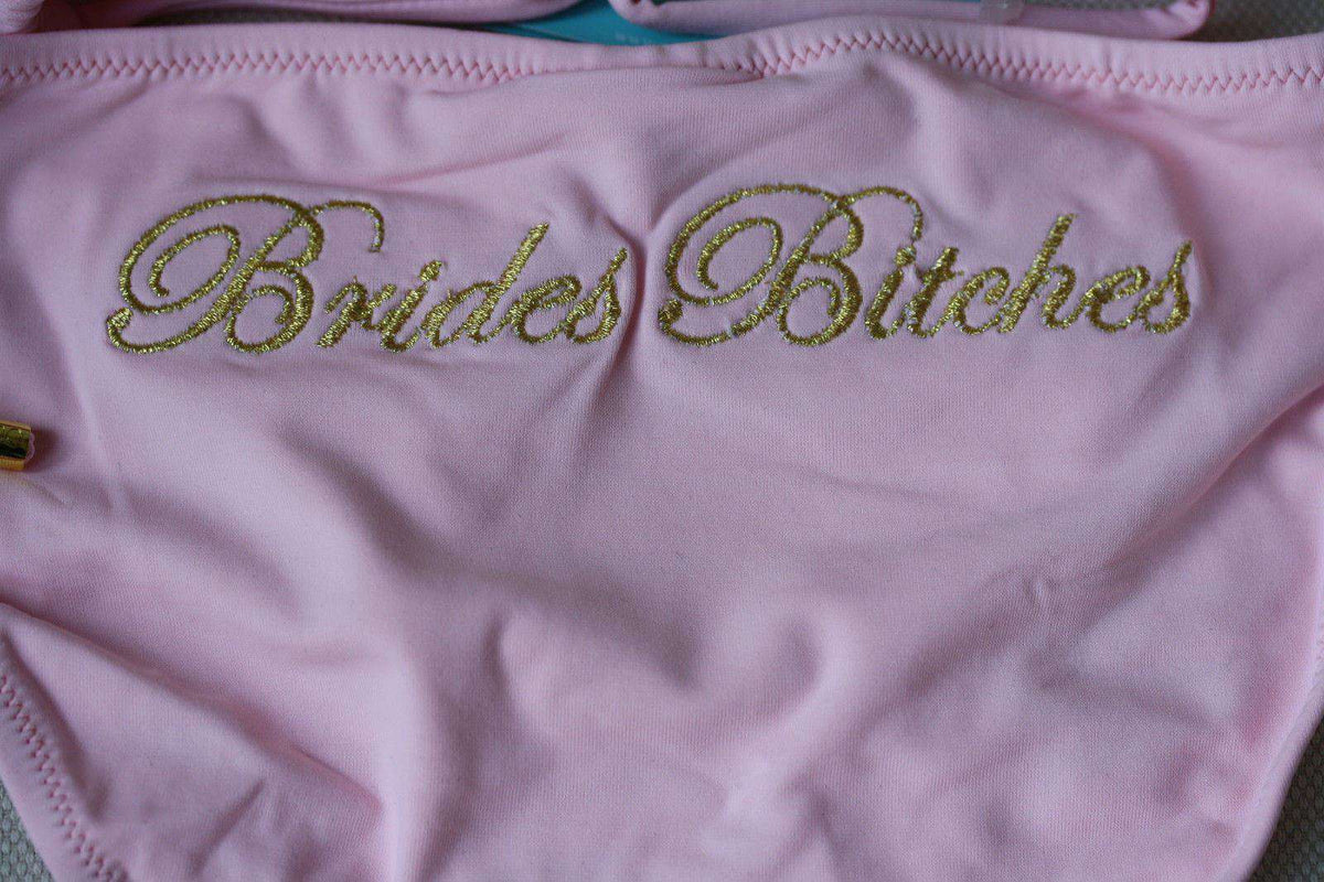 MELISSA ODABASH PINK BRIDESMAID HEN PARTY BIKINI IT 42 UK 10