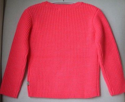 BILLIEBLUSH GIRLS NEON PINK SWEATER 3 YEARS