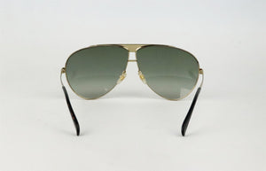 GIVENCHY GOLD TONE METAL SUNGLASSES