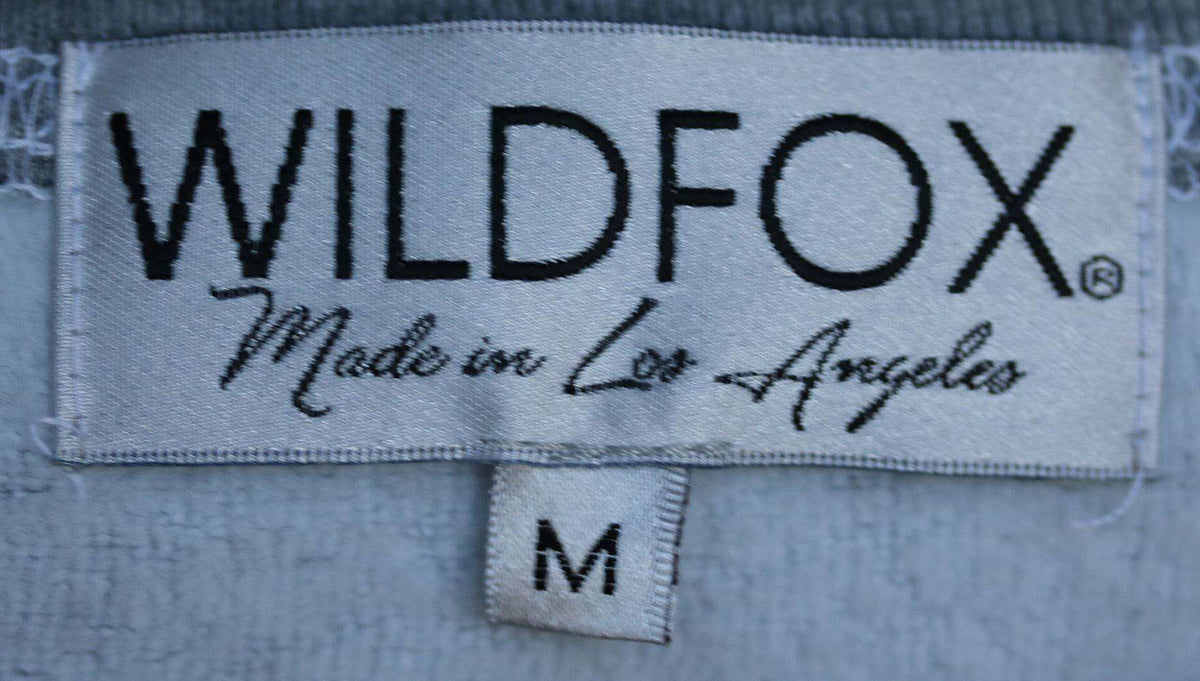 WILDFOX COUTURE FROSTY SNOWMAN JERSEY SWEATER MEDIUM