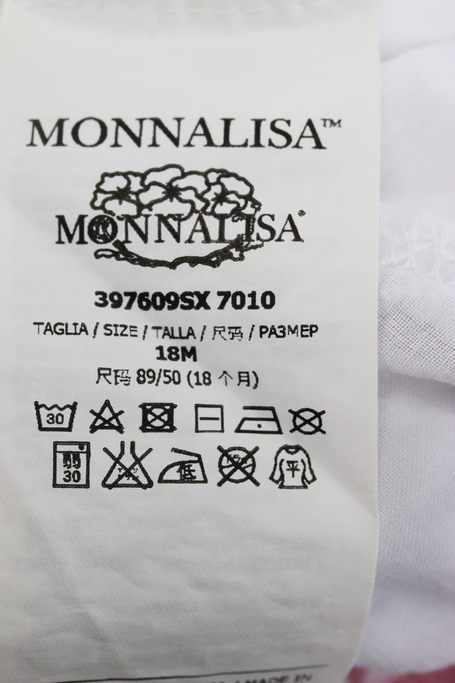 MONNALISA BABY GIRLS COTTON TOP 18 MONTHS