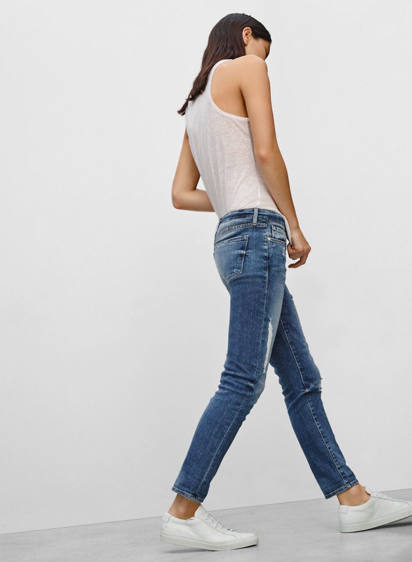 FRAME LE GARCON AMHERST JEANS W24 UK 6