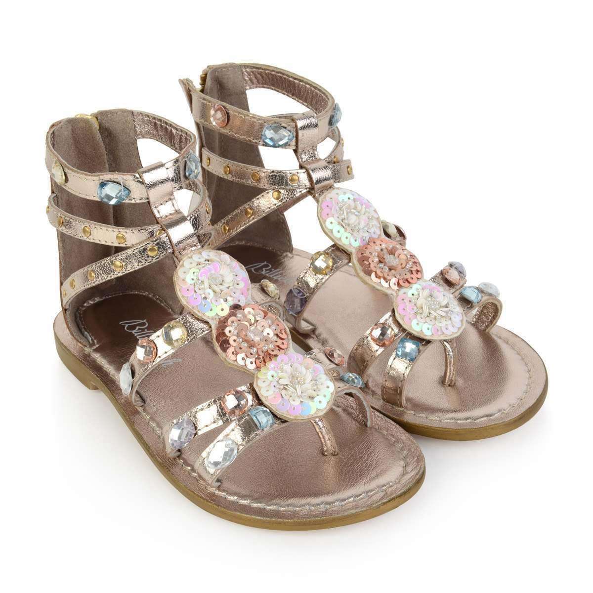 BILLIEBLUSH KIDS GIRLS EMBELLISHED SANDALS EU 30 UK 11.5