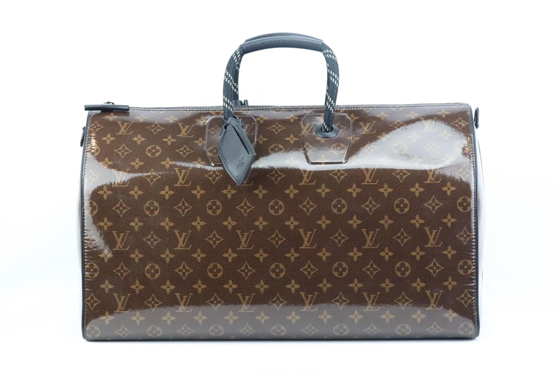 Louis Vuitton Monogram Glaze Keepall Bandouliere 50 - Brown Weekenders, Bags  - LOU621792
