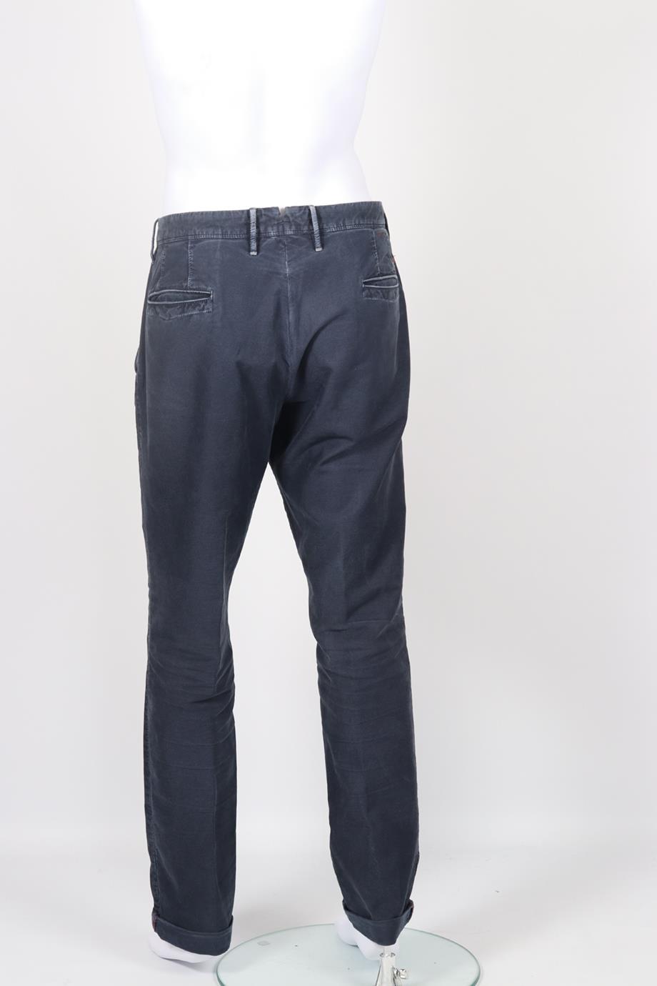 INCOTEX MEN'S COTTON BLEND STRAIGHT LEG PANTS UK/US WAIST 38