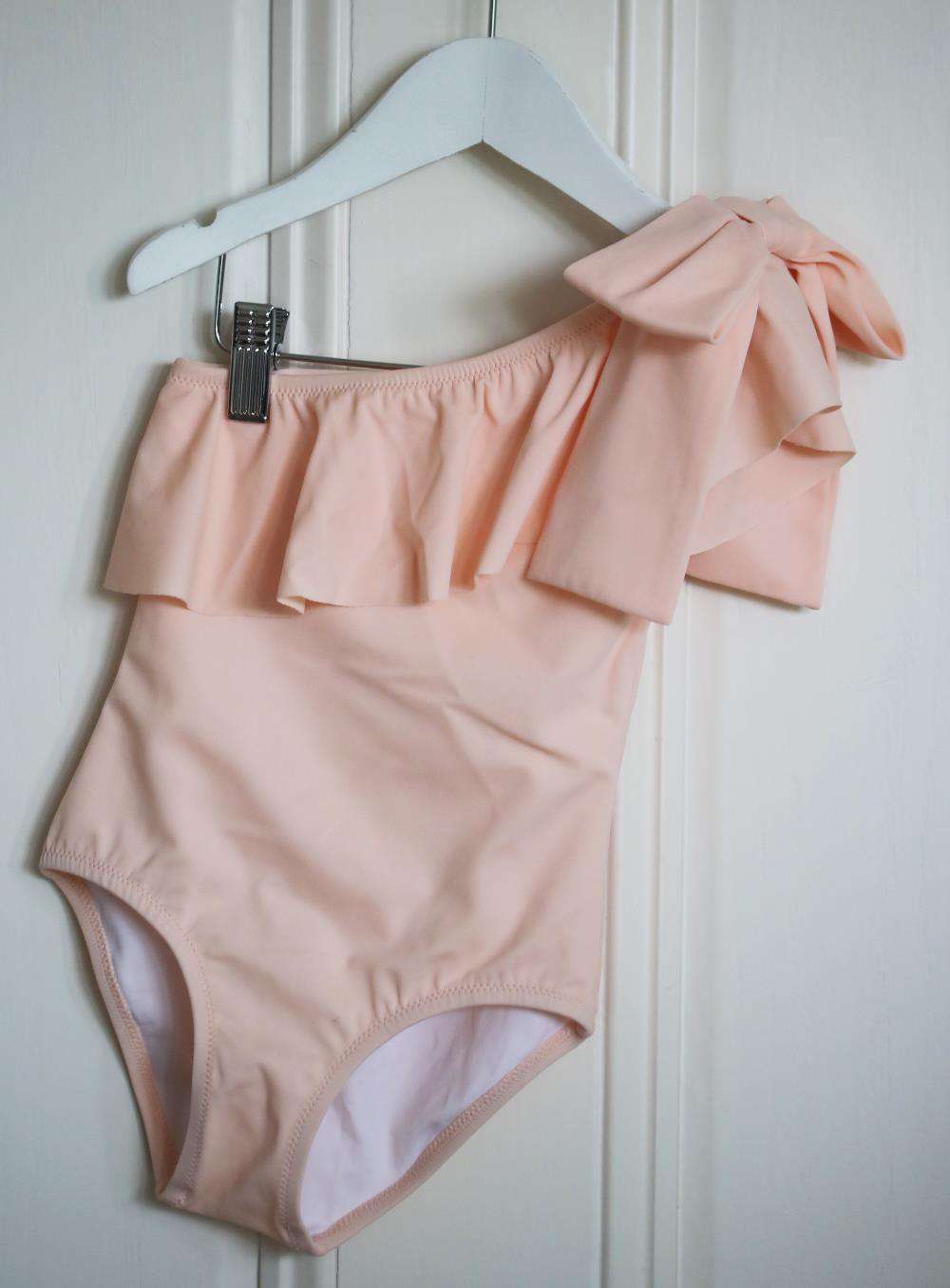 PHI CLOTHING KIDS GIRLS RUFFLE SWIMSUIT 6 YEARS