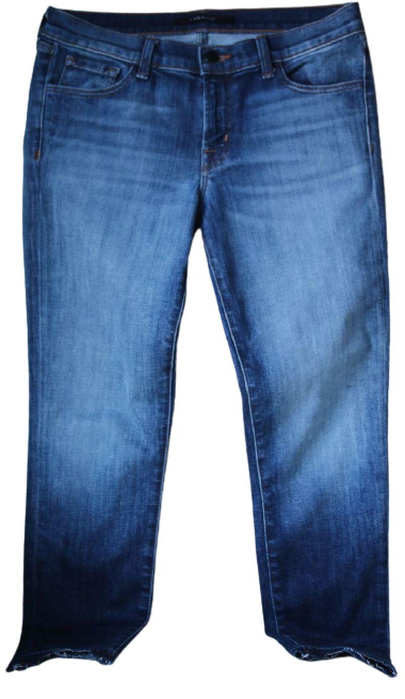 J BRAND LOW RISE CROP SKINNY JEANS IN JASPER W28 UK 10