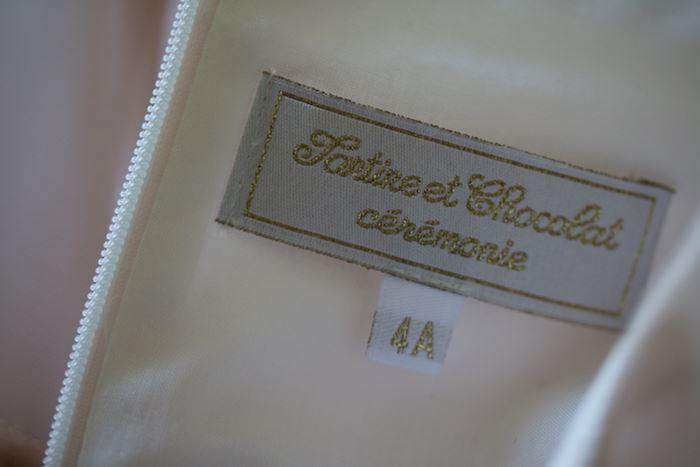 TARTINE ET CHOCOLAT GIRLS PINK CEREMONY DRESS 4 YEARS