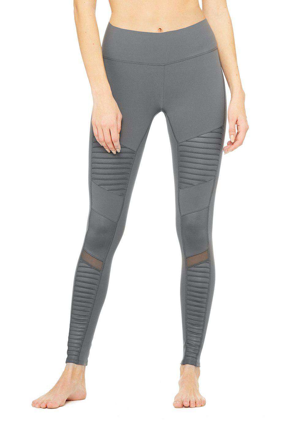 ALO YOGA LOW-WAISTED MOTO LEGGINGS XXSMALL