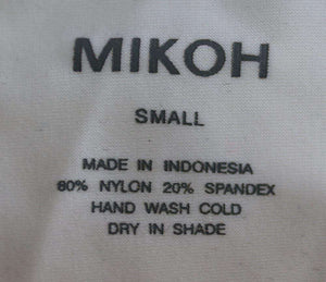 MIKOH BANYANS STRING RACERBACK BIKINI SMALL/MEDIUM