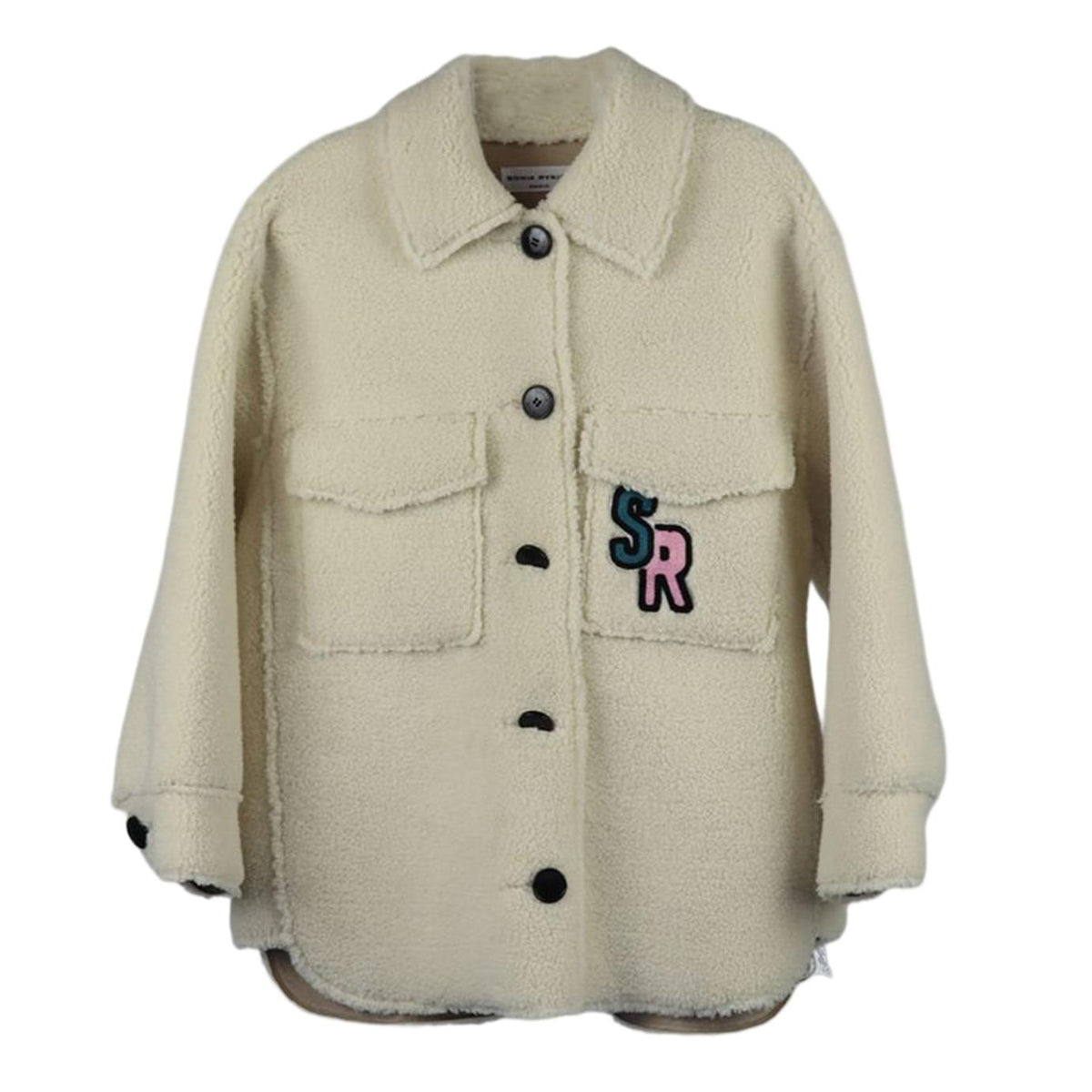 SONIA RYKIEL KIDS GIRLS FAUX SHEARLING JACKET 8 YEARS