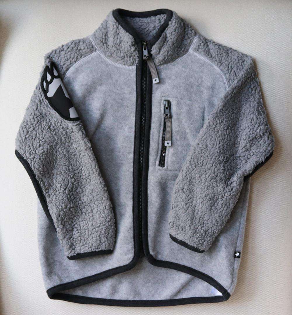 MOLO KIDS BOYS ROCK FLEECE JACKET 3 YEARS