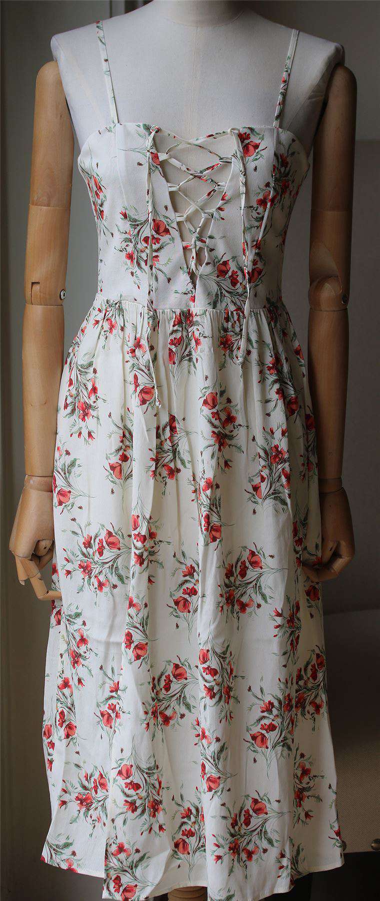 FLYNN SKYE MARA MIDI DRESS SMALL