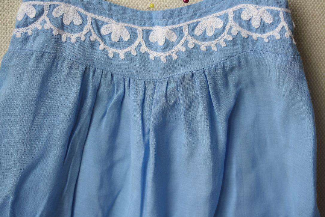 MELISSA ODABASH KIDS BABY EISHA BLUE PLAYSUIT ROMPER 4 YEARS