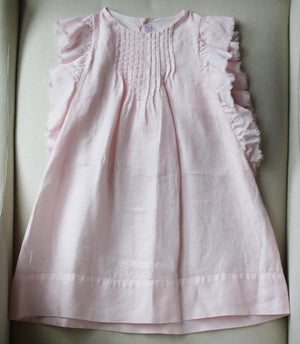 IL GUFO KIDS GIRLS LINEN DRESS 5 YEARS