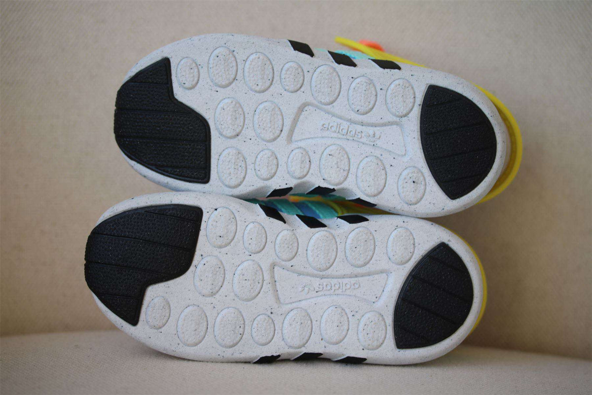 ADIDAS ORIGINALS X MINI RODINI WHITE TEXTILE TRAINERS EU 25 UK 7.5K US 8K
