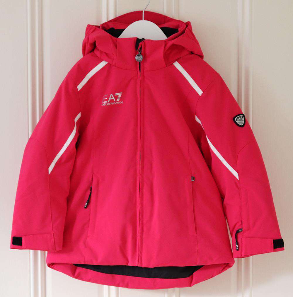 EA7 EMPORIO ARMANI KIDS GIRLS SKI JACKET 6 YEARS
