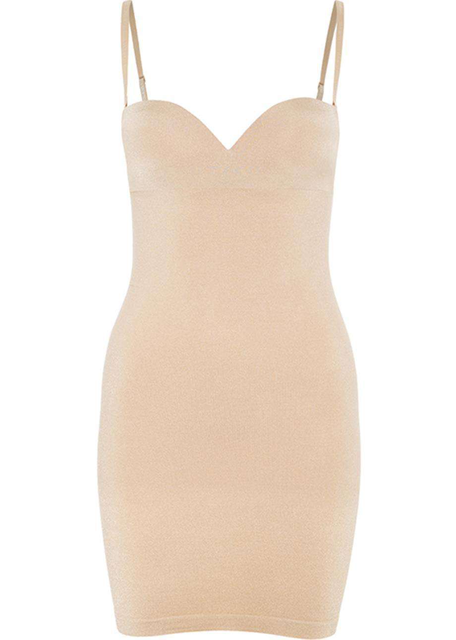 WOLFORD OPAQUE NATURAL LIGHT FORMING DRESS SMALL