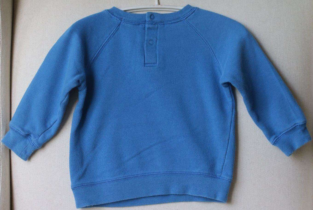 STELLA MCCARTNEY KIDS BABY BOY BLUE BILLY BEAR SWEATER 18 MONTHS