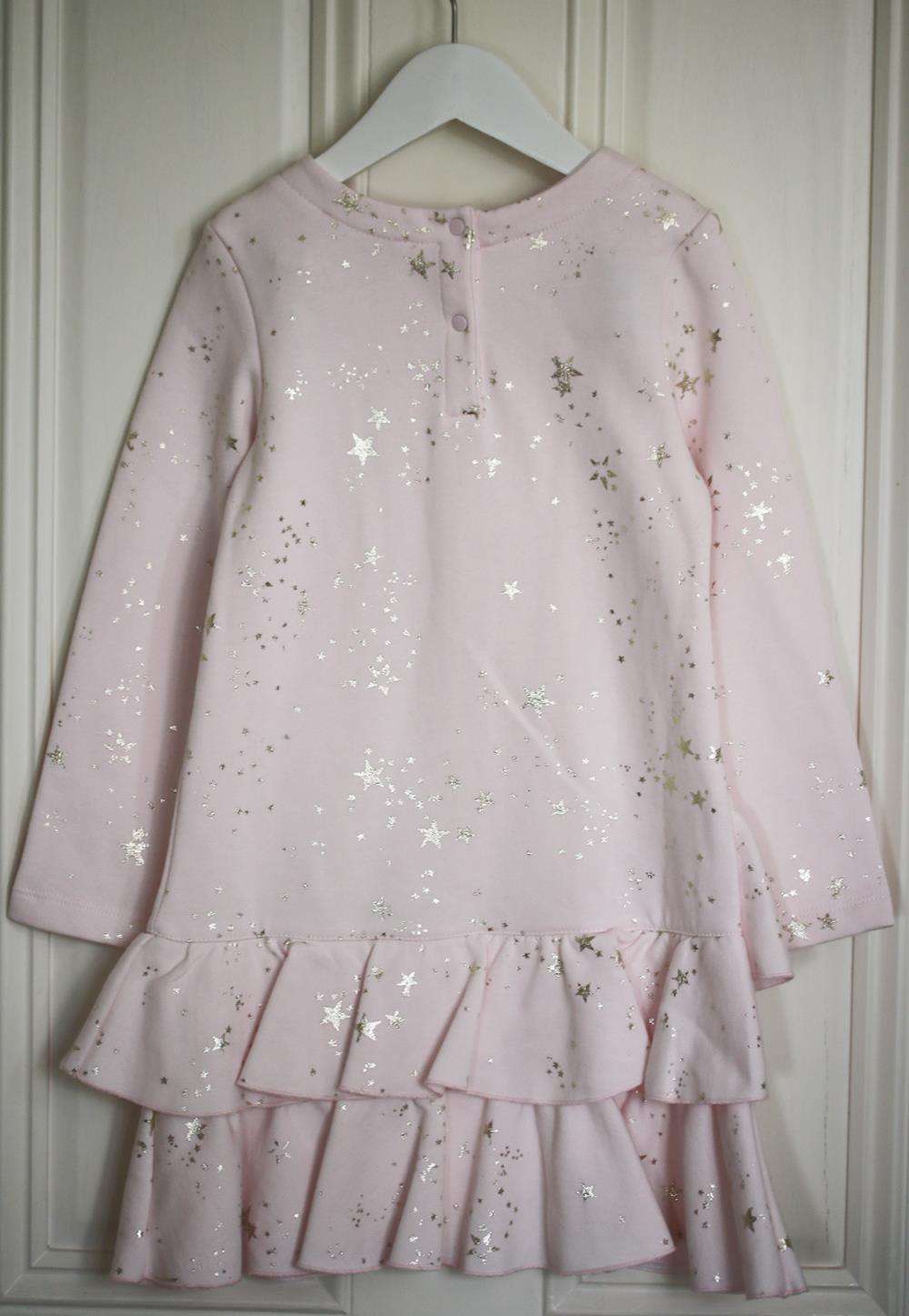 LILI GAUFRETTE KIDS GIRLS STAR COTTON DRESS 6 YEARS