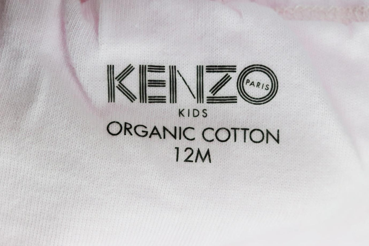KENZO BABY GIRLS COTTON PANTS 12 MONTHS