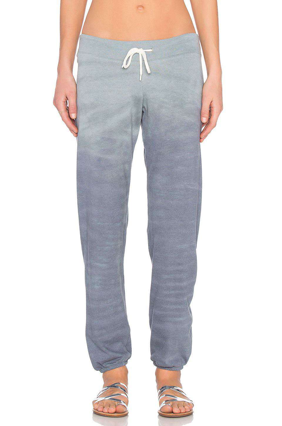 MONROW HORIZON CHERRY BLOSSOM SWEATPANTS SMALL