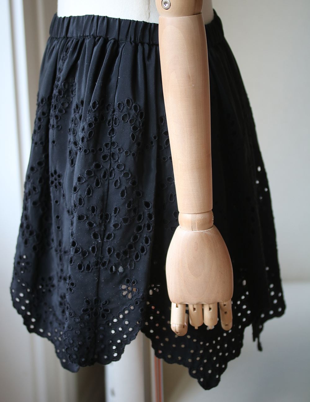 ULLA JOHNSON RAVEN FLO EYELET MINI SKIRT US 2 UK 6