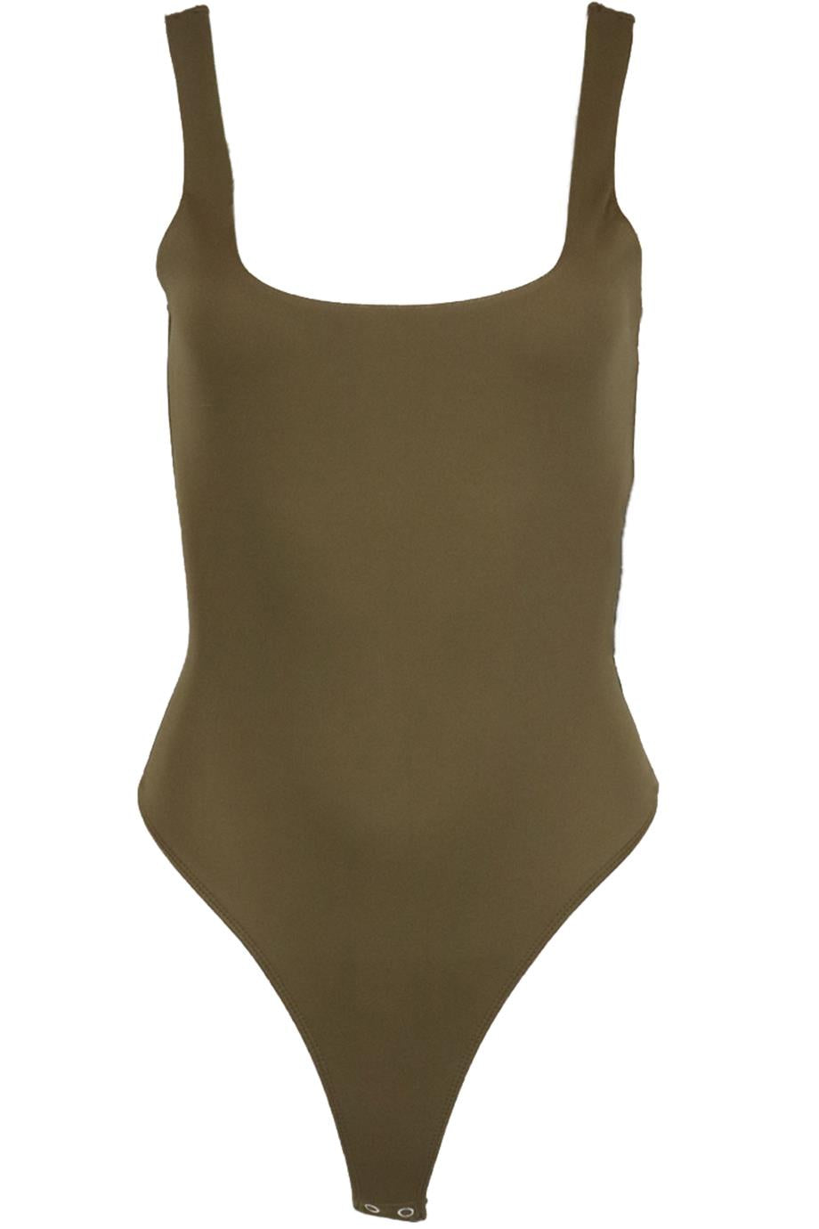 GOOD AMERICAN STRETCH JERSEY BODYSUIT MEDIUM